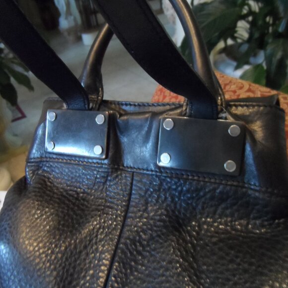 Rag & Bone Mini Pilot Black Leather Backpack - Picture 8 of 16